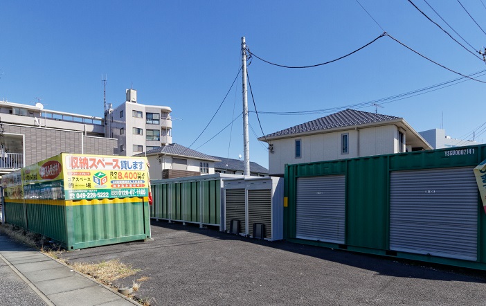 ユアスペース川越市的場-バイク駐車場の物件外観 ユアスペース川越市的場-バイク駐車場の物件外観