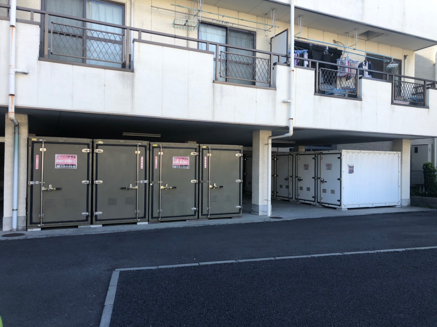 バイクストレージ江戸川中央の物件外観 バイクストレージ江戸川中央の物件外観