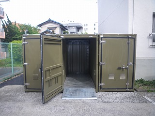 バイクストレージ原木中山の物件外観 バイクストレージ原木中山の物件外観