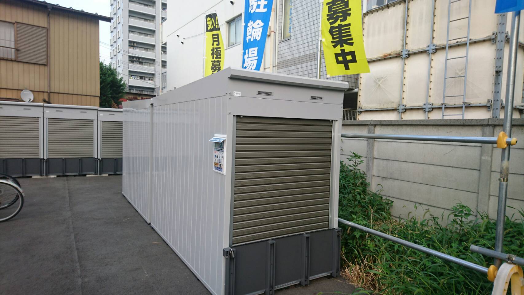 バイクストレージ桶川駅東口の物件外観 バイクストレージ桶川駅東口の物件外観