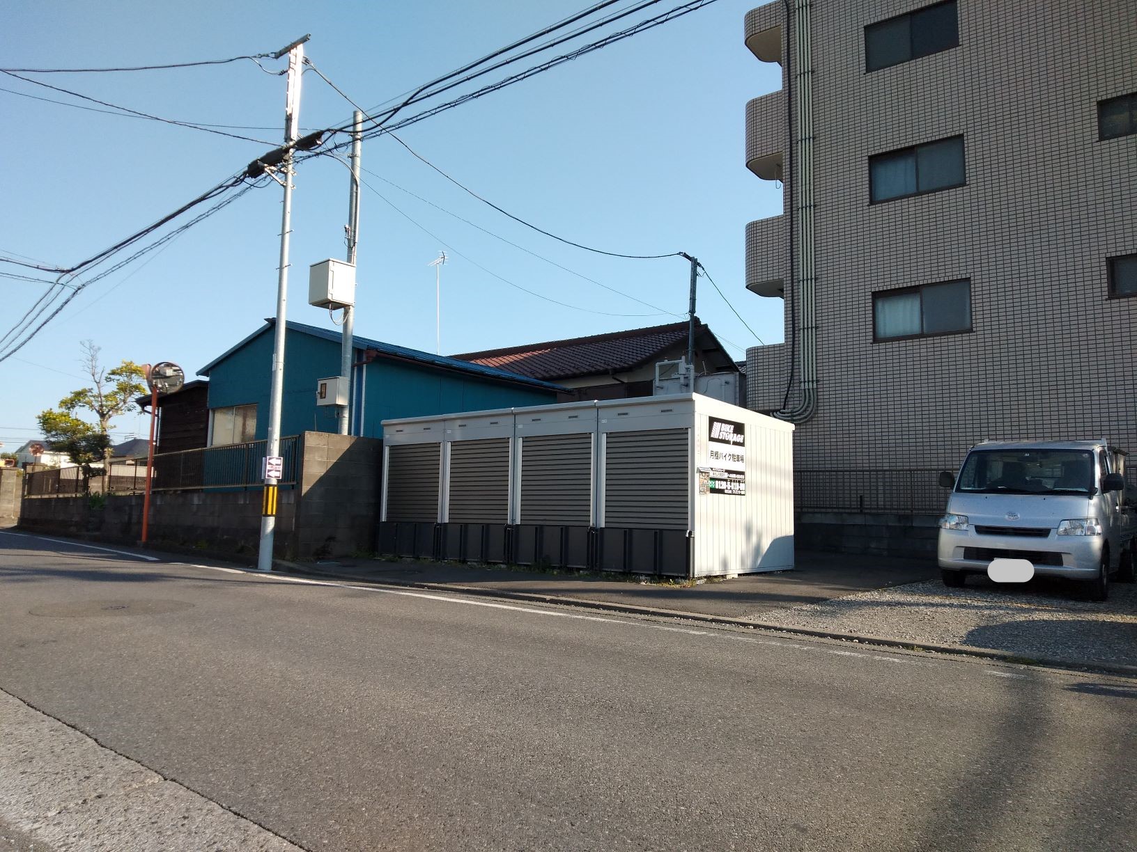 バイクストレージ東村山市諏訪町の物件外観 バイクストレージ東村山市諏訪町の物件外観