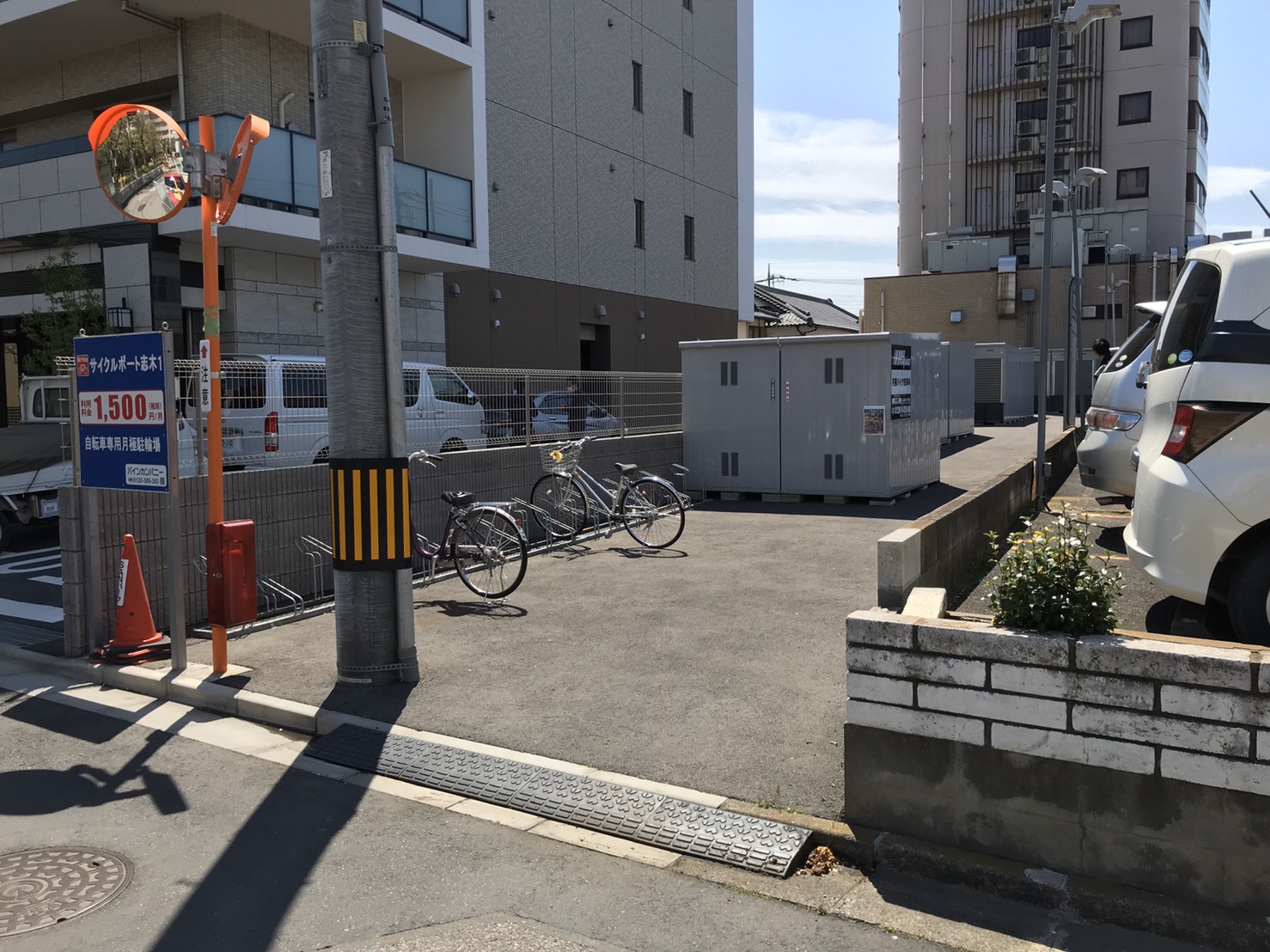 バイクストレージ志木駅南口の物件外観 バイクストレージ志木駅南口の物件外観