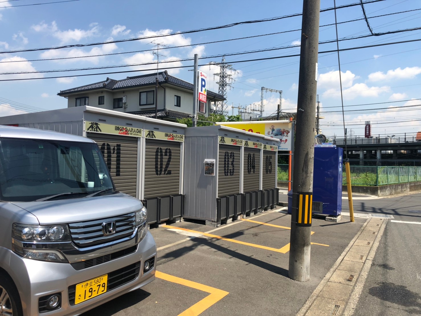 バイクストレージ指扇駅北口の物件外観 バイクストレージ指扇駅北口の物件外観