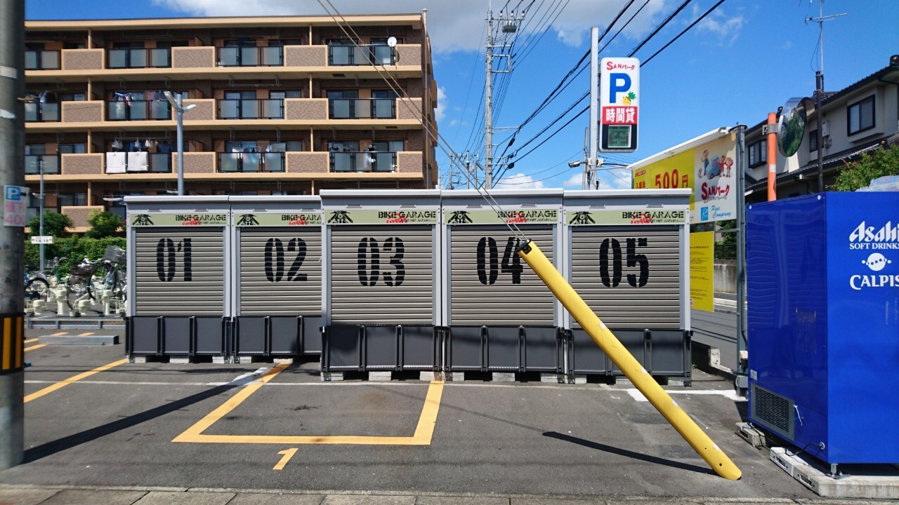 バイクストレージ指扇駅北口のバイク駐車場詳細 バイク駐車場をお探しの方にはユア バイクパーク