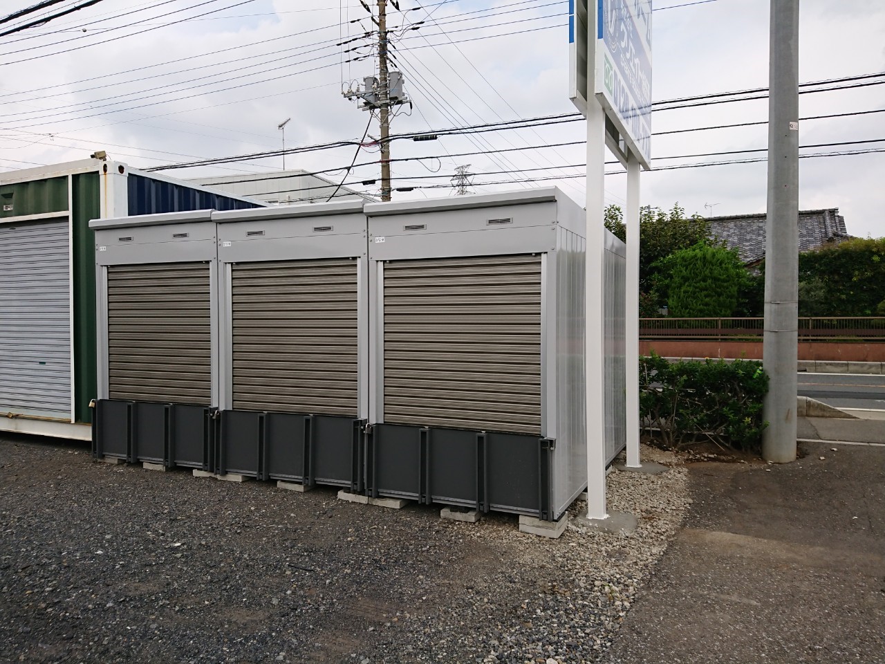 バイクストレージ所沢市下安松P1の物件外観 バイクストレージ所沢市下安松P1の物件外観